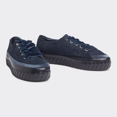 tommy hilfiger velvet trainers