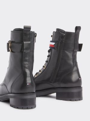 biker boots tommy hilfiger