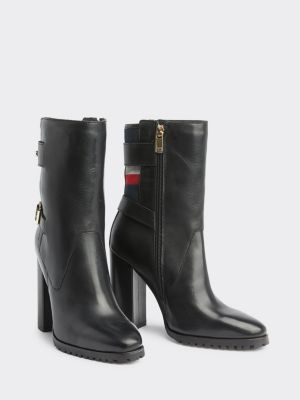 tommy hilfiger heels boots