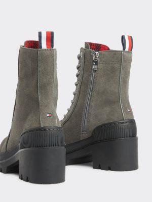 tommy hilfiger suede boots