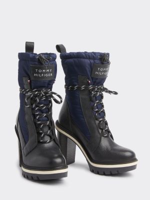 tommy hilfiger wedge boots