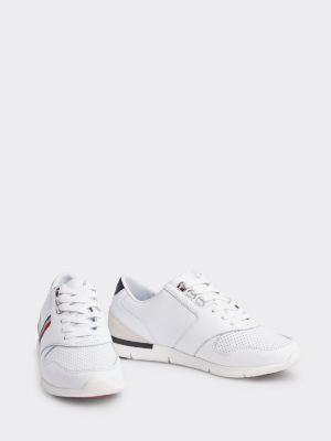 white glitter trainers womens