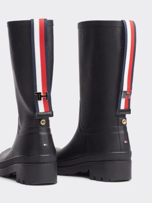 tommy hilfiger signature rain boots