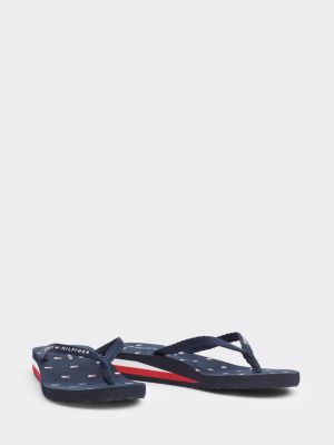 tommy hilfiger beach flip flops