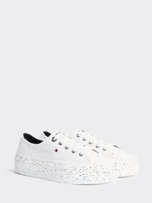 white glitter trainers uk