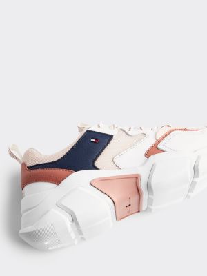 chunky sole trainers tommy hilfiger