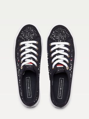 tommy hilfiger flatform trainers