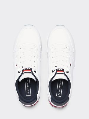 tommy hilfiger piped flatform sneaker