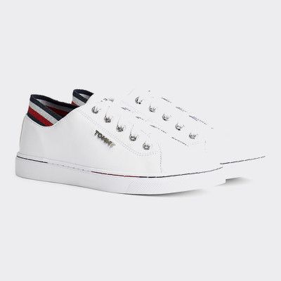 tommy hilfiger glitter slip on trainers