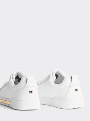 tommy hilfiger metallic trainers