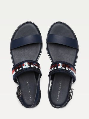 tommy hilfiger sequin sliders
