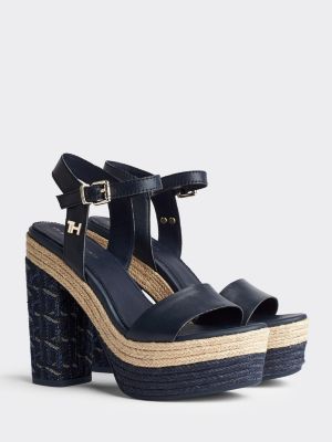 tommy hilfiger heeled sandals