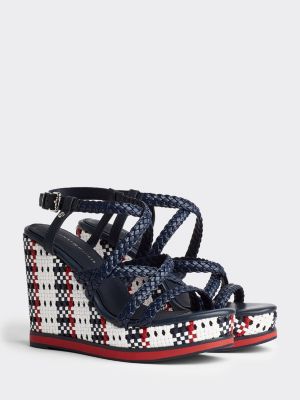 tommy jeans wedges