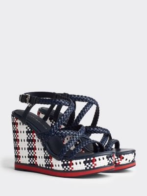 tommy wedge sneaker