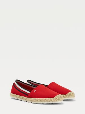 red tommy hilfiger shoes