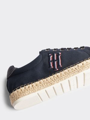 tommy hilfiger lace up espadrilles
