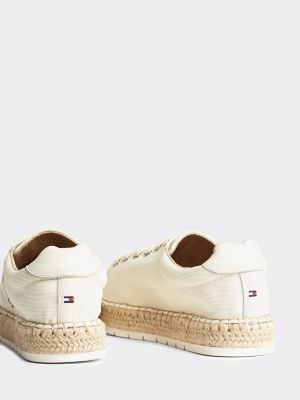 tommy hilfiger lace up espadrilles