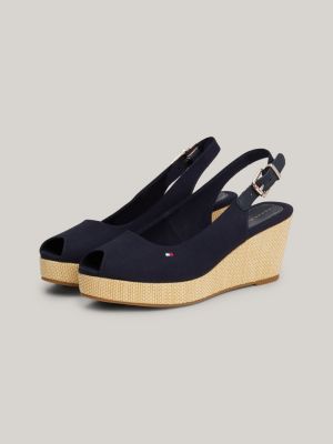 Tommy hilfiger slingback wedges new arrivals