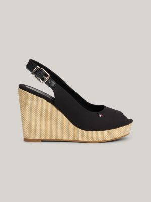 Tommy hilfiger red wedge 2024 shoes