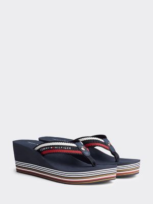 tommy jeans wedge casual