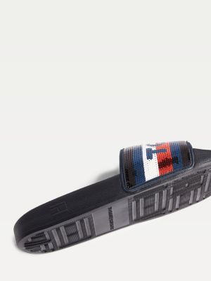tommy hilfiger sequin sliders