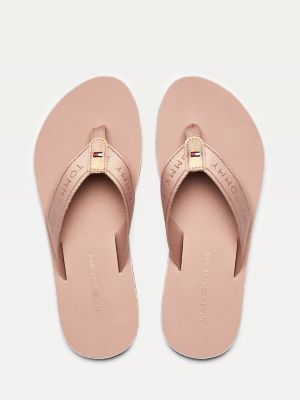 tommy hilfiger flat beach sandals