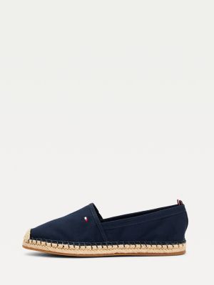 tommy hilfiger flat cotton espadrilles