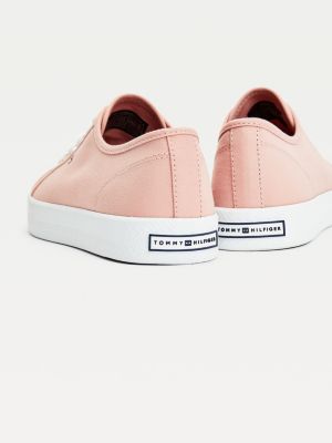 tommy hilfiger chunky suede panel trainers