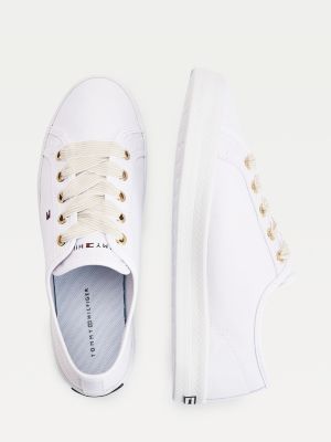 tommy hilfiger essential sneakers white