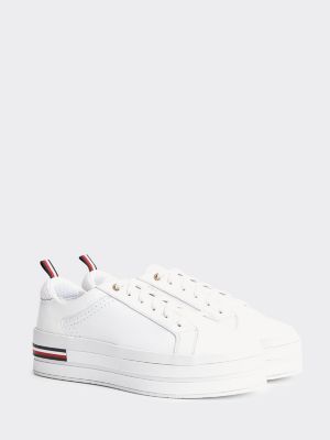 tommy flatform trainers