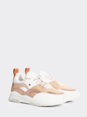 tommy hilfiger chunky glitter trainers