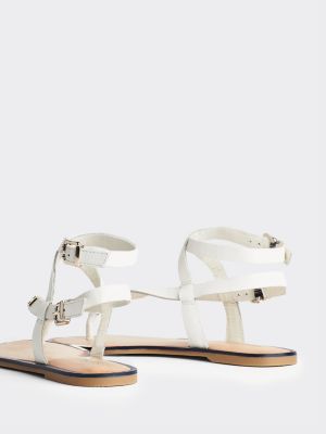 tommy hilfiger iconic flat strappy sandal
