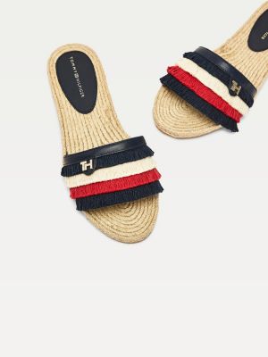 tommy hilfiger flat mule
