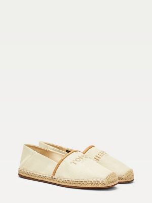 tommy hilfiger espadrilles gold