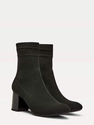 knee high chunky sock boots