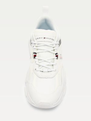tommy hilfiger chunky mixed trainers