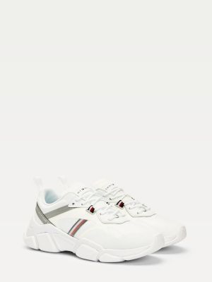 tommy hilfiger chunky mixed trainers