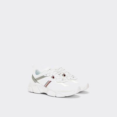tommy hilfiger lightweight mixed texture trainers