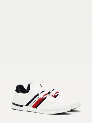 tommy hilfiger knitted lightweight sneaker