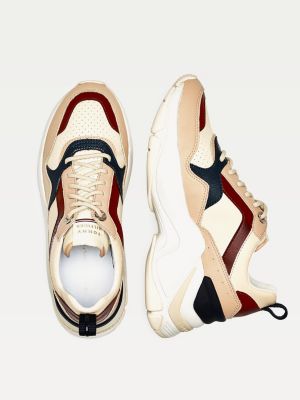 chunky wedge trainers