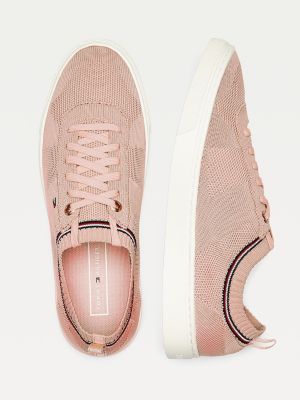 tommy hilfiger pink trainers