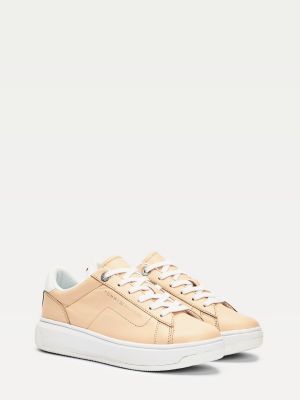 cupsole flatform trainers
