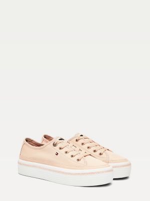 tommy hilfiger pink trainers