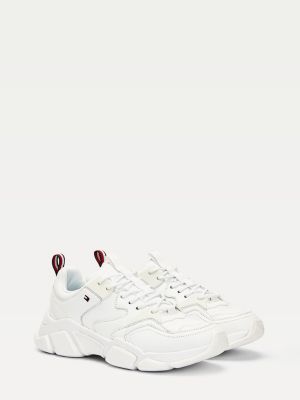 platform tevas white