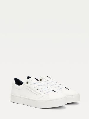 tommy white trainers