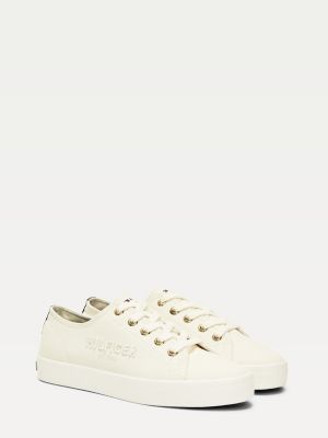 tommy hilfiger white billy cny 2a trainers