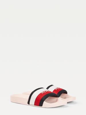pink tommy sliders