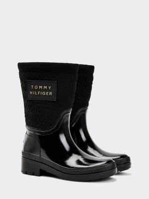 botte caoutchouc tommy hilfiger