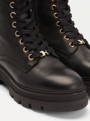 tommy hilfiger rugged lace up boots