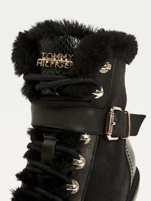 tommy hilfiger high heeled hiker boot